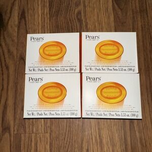 Pears Transparent Glycerine Soap, 3.5-oz. Bars, pack of 4